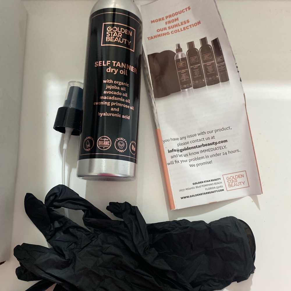 Golden Star Beauty self tanner- brand new